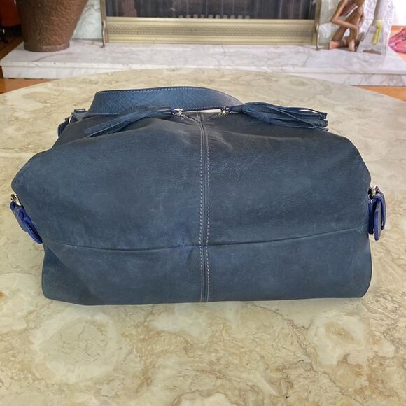 Prune Argentina Extra Large Leather Hobo Bag - Picture 6 of 14